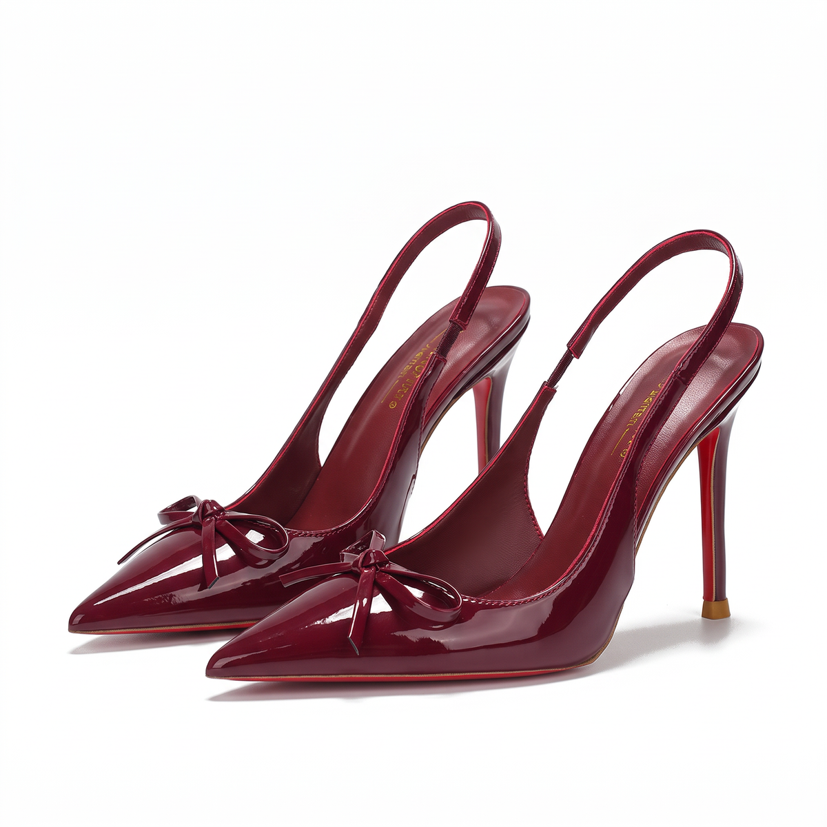 Catherine Womens Bow Knot Stiletto Heels