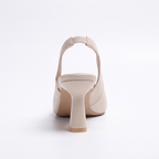 Imogen Womens Pointed Toe Backless Heels