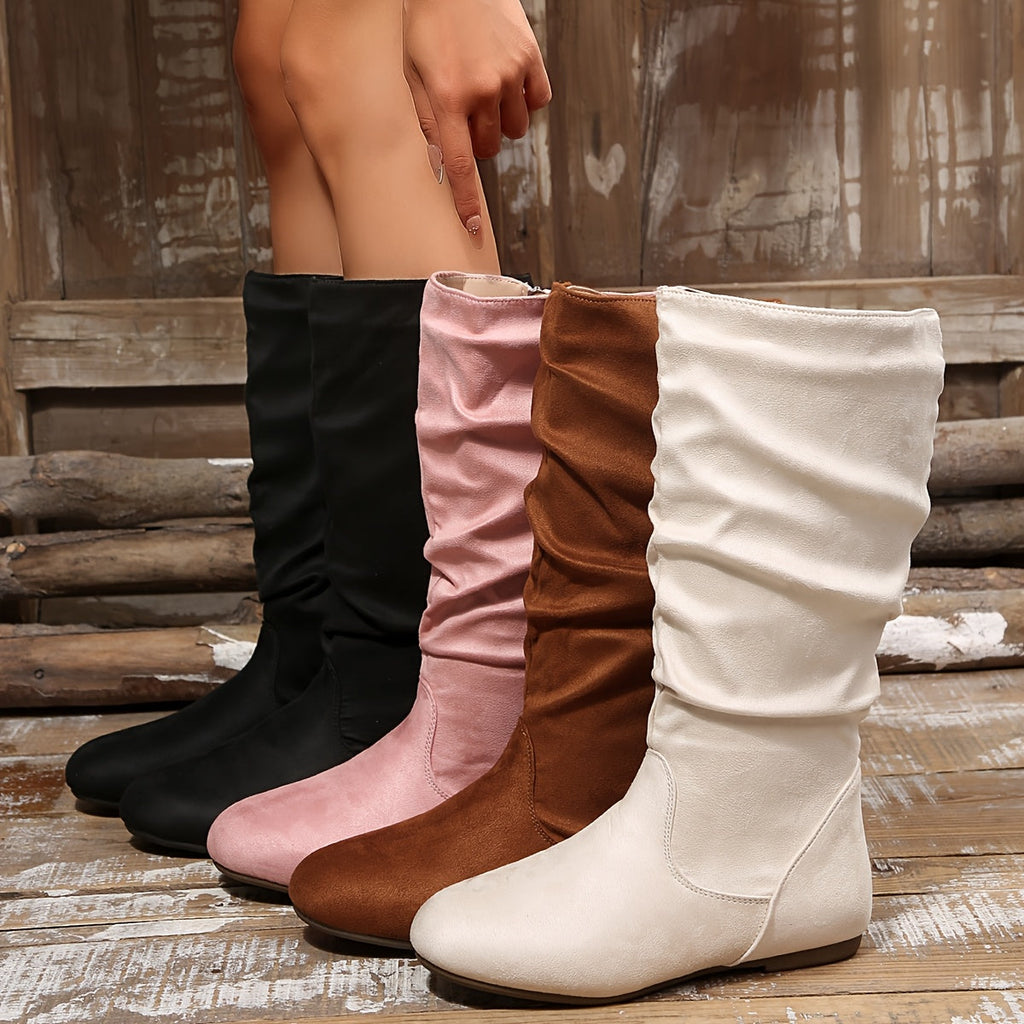Juliet Womens Slouched Mid-Calf Boots