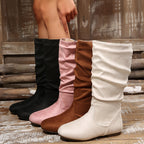 Juliet Womens Slouched Mid-Calf Boots