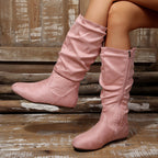 Juliet Womens Slouched Mid-Calf Boots