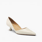 Ceyra | Women's Leather Kitten Heels