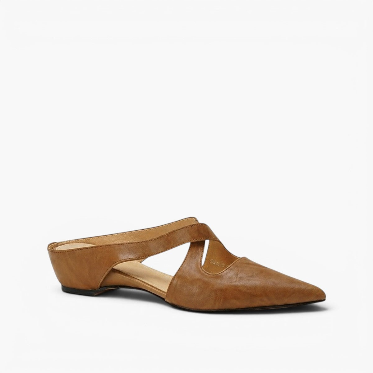 Elira | Women's Cross-Strap Leather Mules