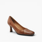 Marisol | Women's Leather Square-Toe Pumps