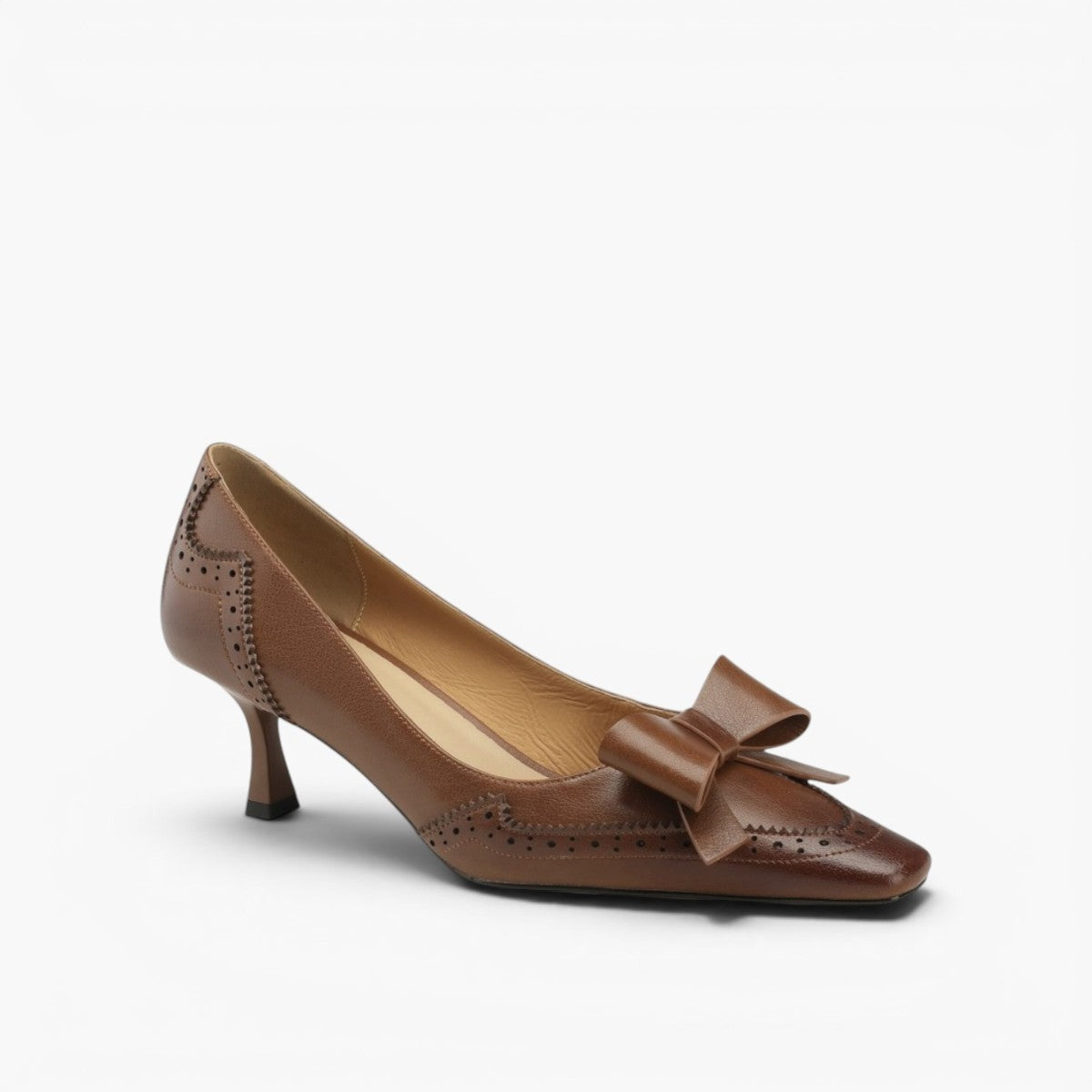 Célora | Women's Leather Ribbon Pumps