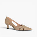Aveline | Women's Cutout Leather Pumps