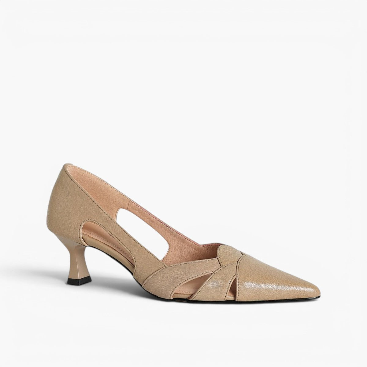 Aveline | Women's Cutout Leather Pumps