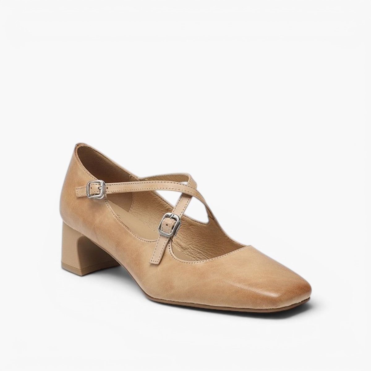 Marvane | Women's Leather Kitten Heels