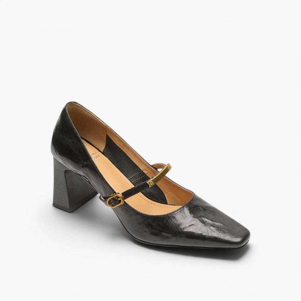 Marleon | Women's Leather Strap Pumps