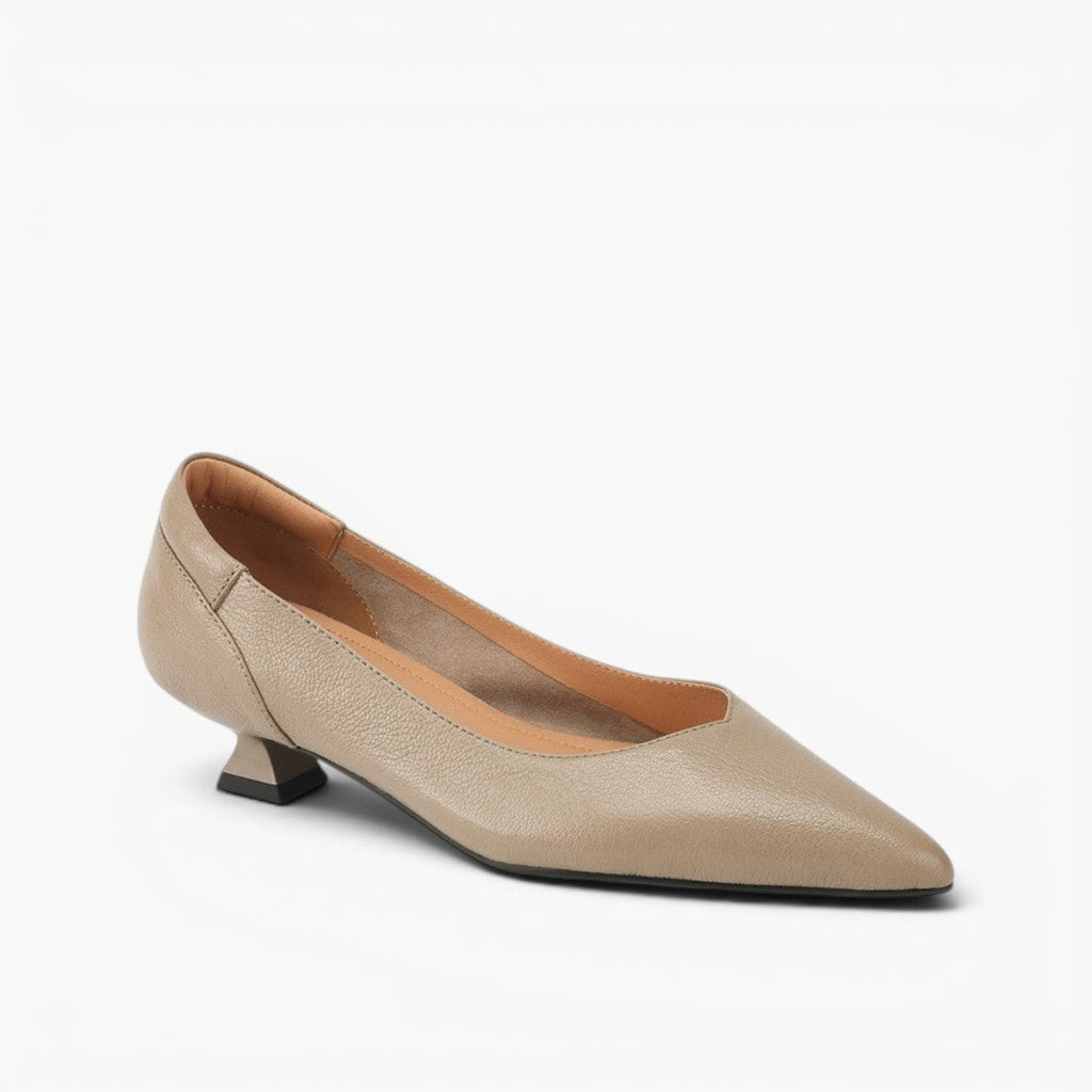 Velena | Women's Sculpted Leather Pumps