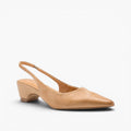 Vela | Women's Sculpt Leather Heels