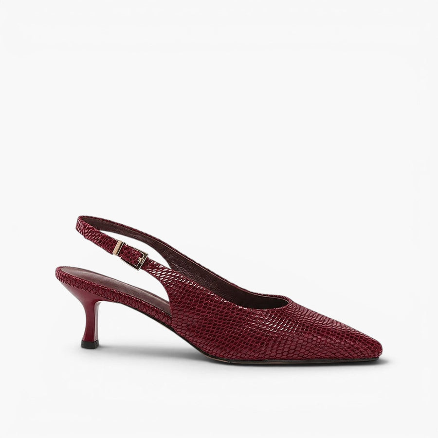 Céliane | Women's Pointed Leather Slingback Heels
