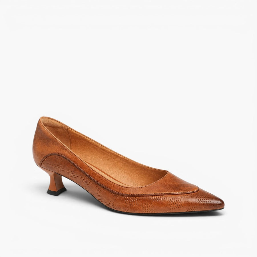 Lorien | Women's Sculpt Leather Heels