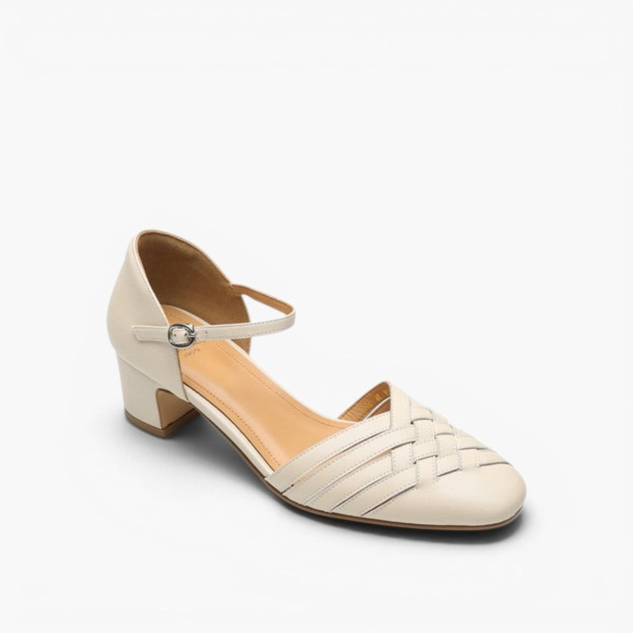 Marais | Women's Woven Leather Heels