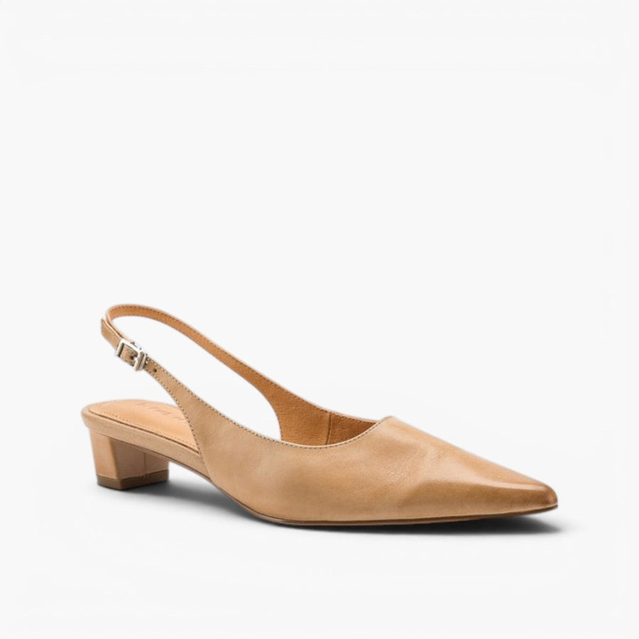 Celest | Women's Leather Slingback Heels
