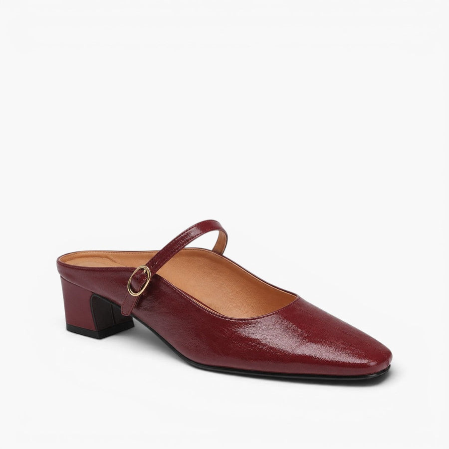 Lurea | Women's Strap Leather Mules