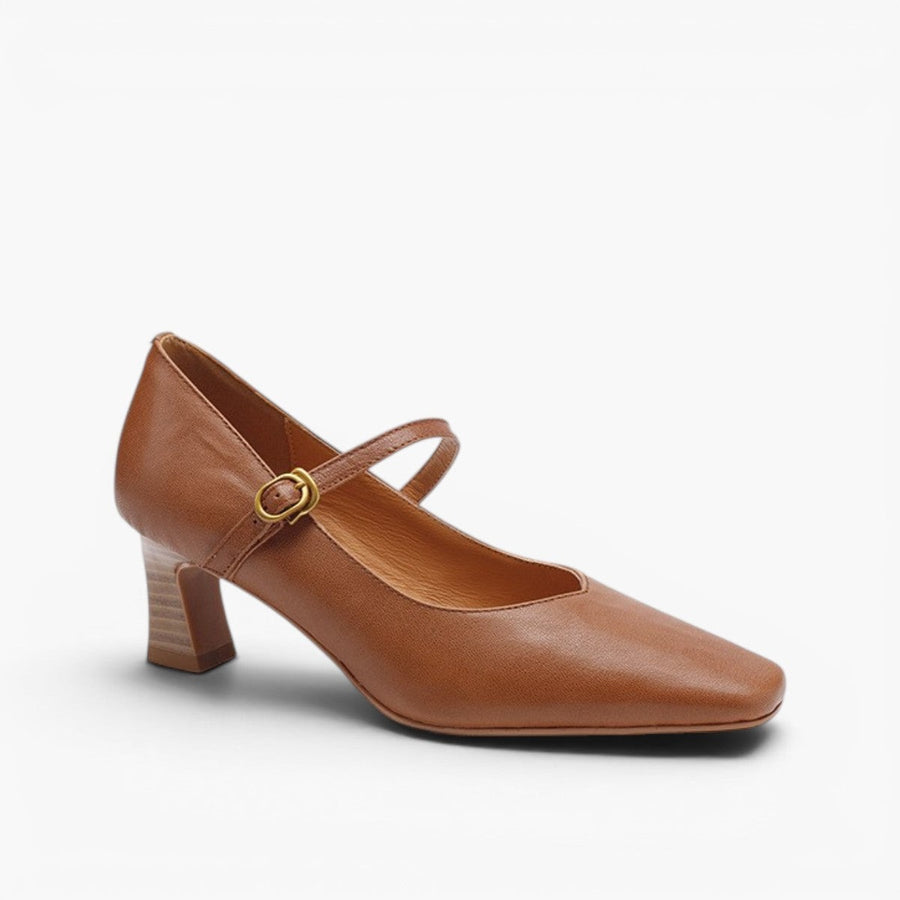 Orvane | Women's Mary Jane Leather Pumps