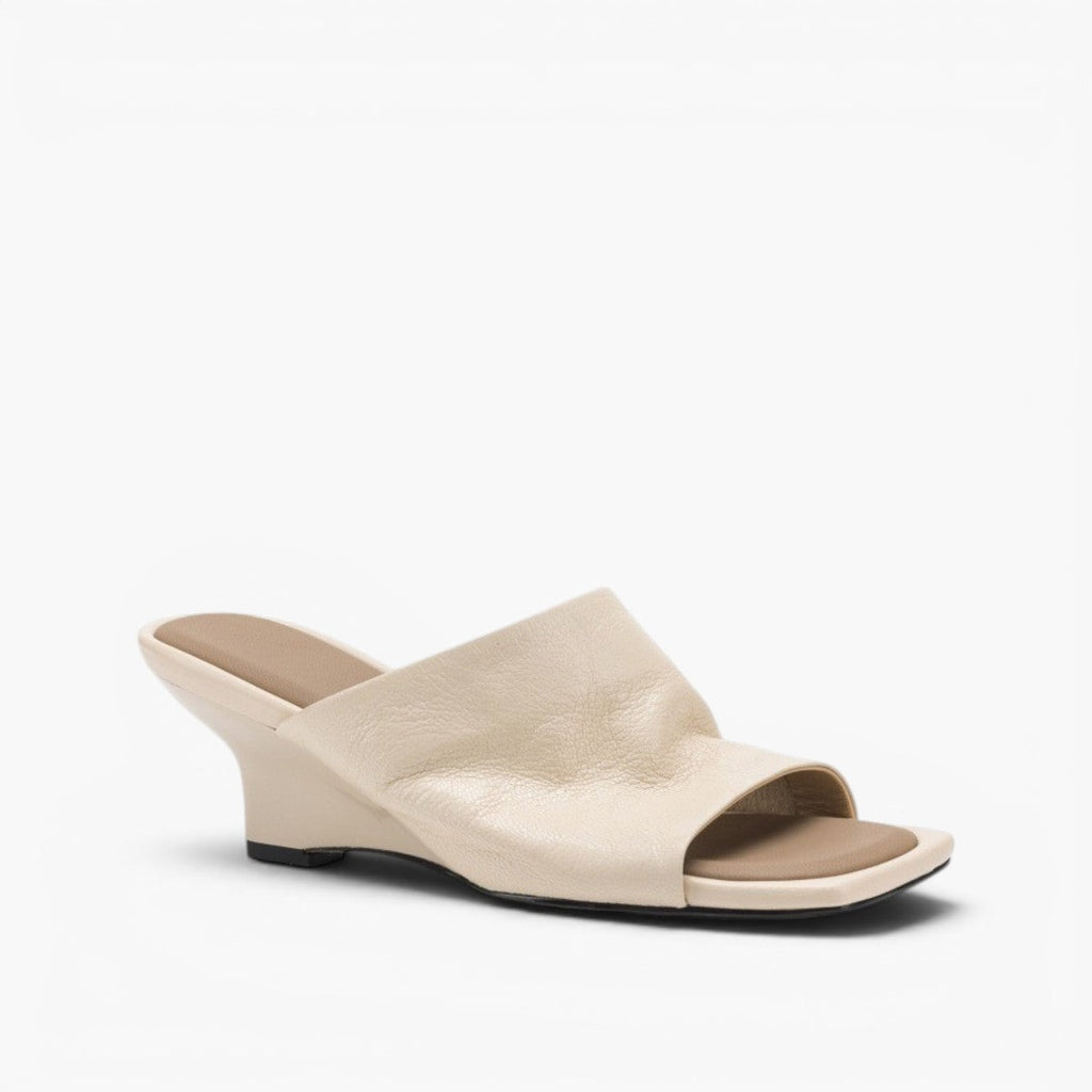 Caia | Women's Square-Toe Leather Mules