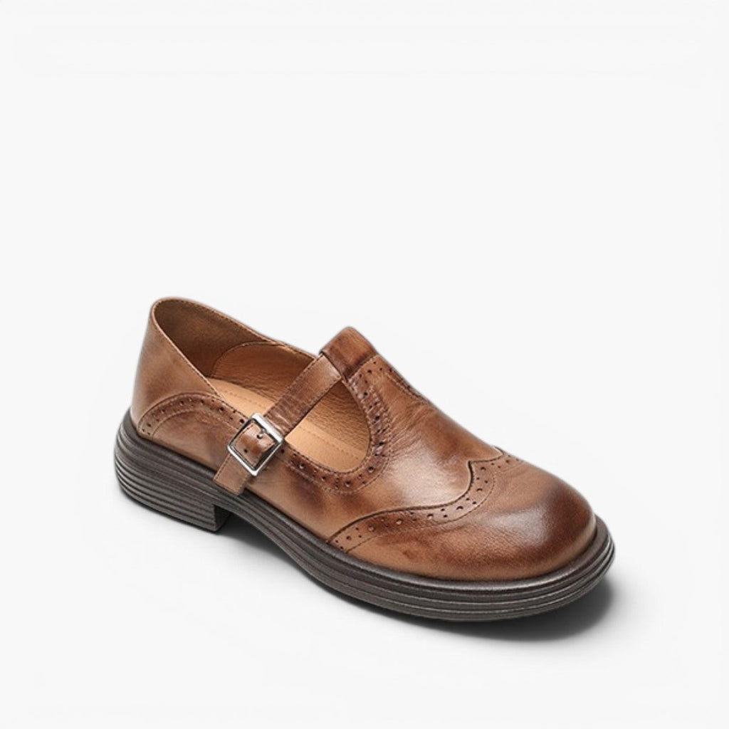 Veloria | Women's Leather Mary Janes