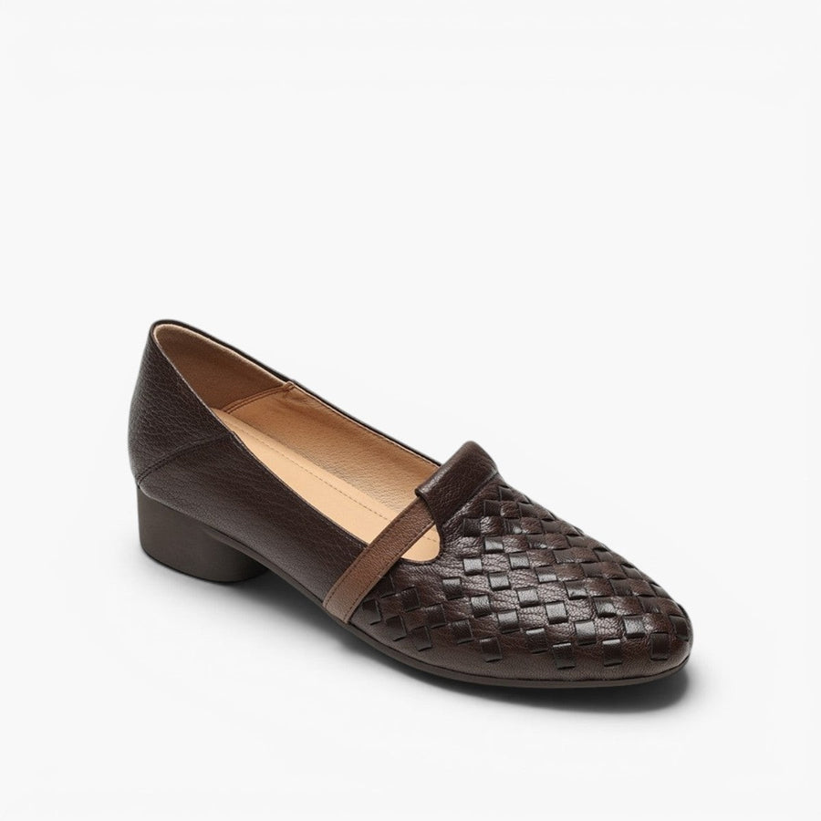 Ardelle | Women's Woven Leather Loafers