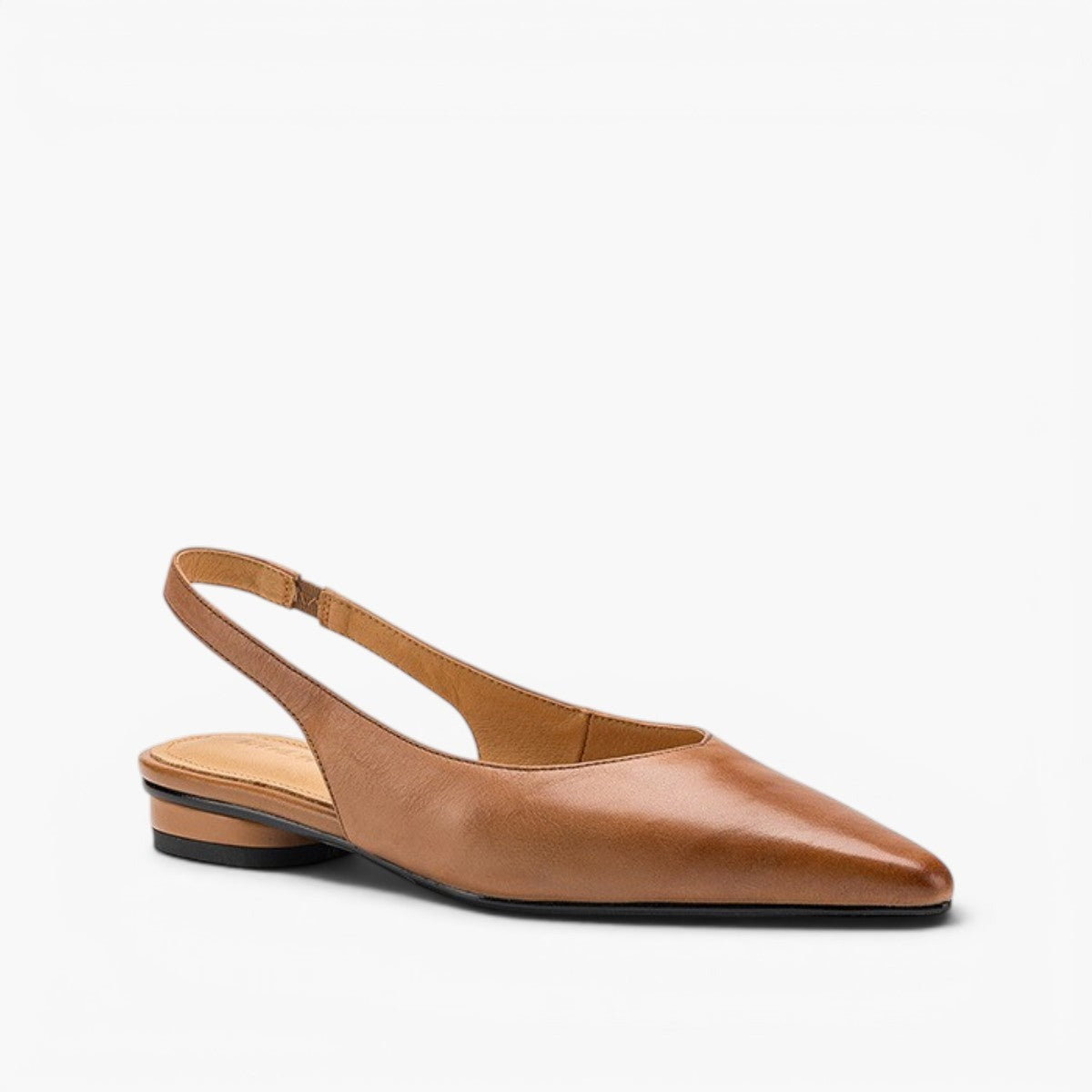 Vireya | Women's Slingback Leather Flats