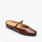 Selma | Women's Mary-Jane Leather Mules