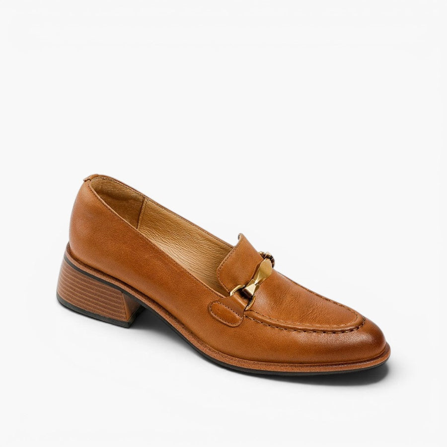 Virelle | Women's Metal-Bit Leather Loafers