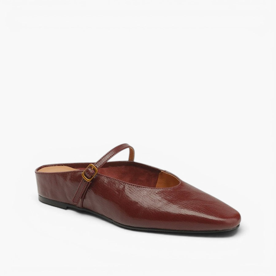 Celine | Women's Leather Strap Mules