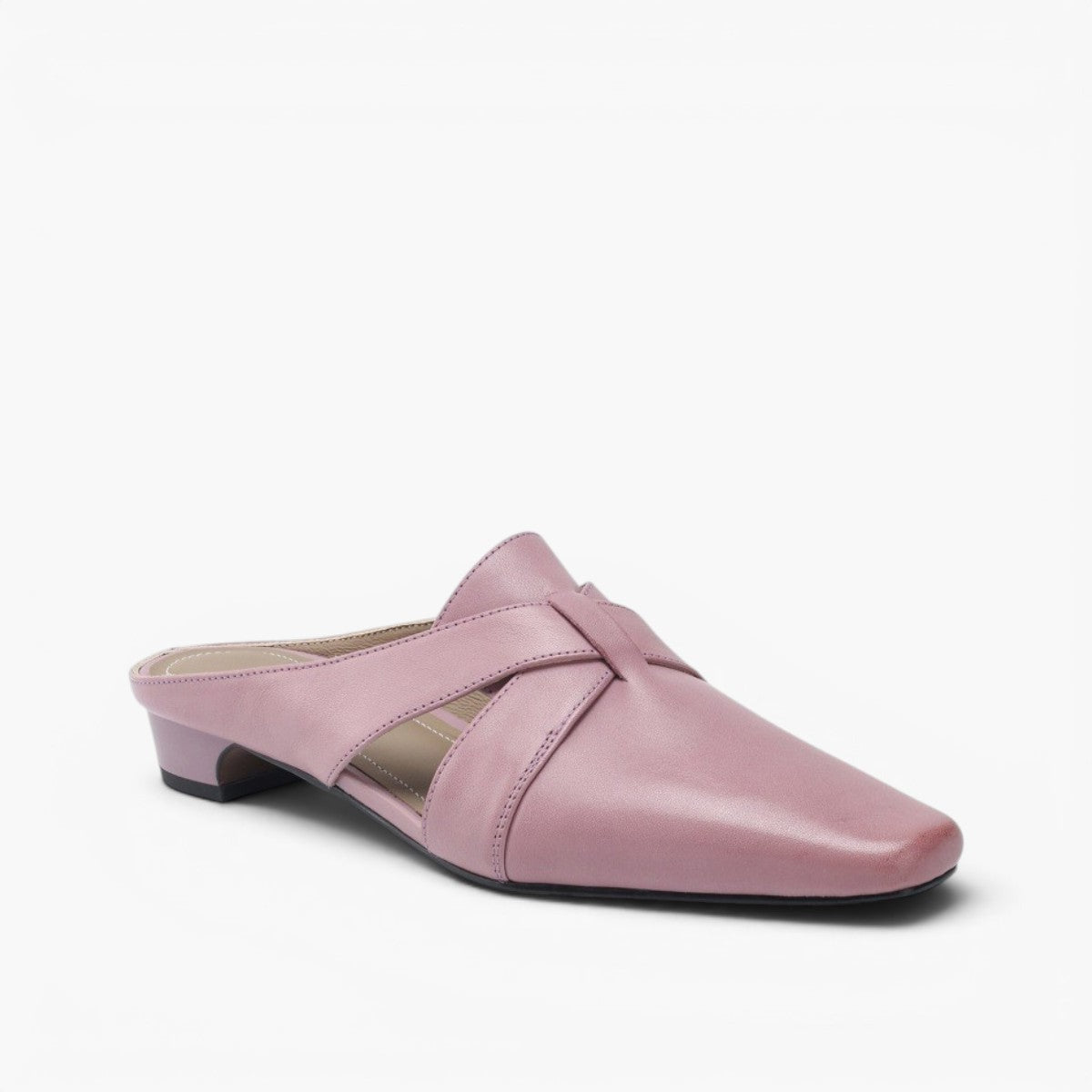 Virelle | Women's Cross Leather Mules