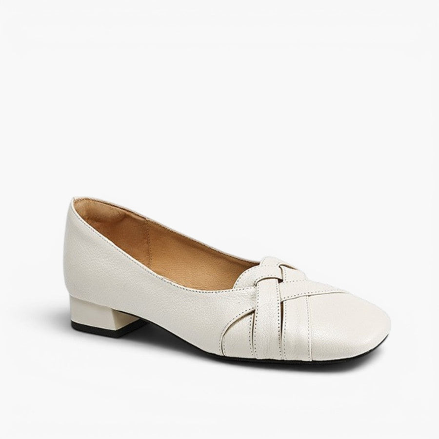 Eloura | Women's Woven Leather Flats