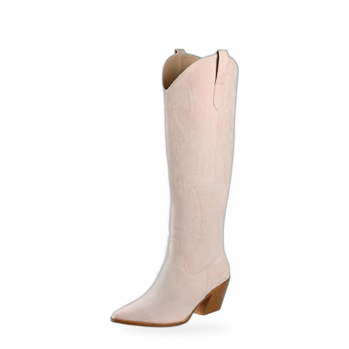 Eliza | Women's Embroidered Knee-High Boots