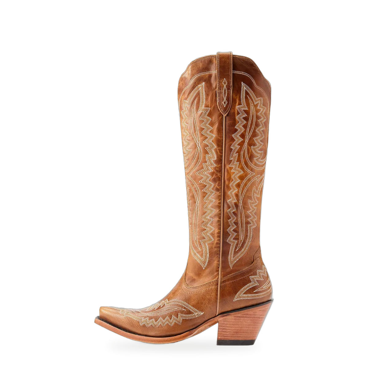Christine | Women's Embroidered Knee-High Boots