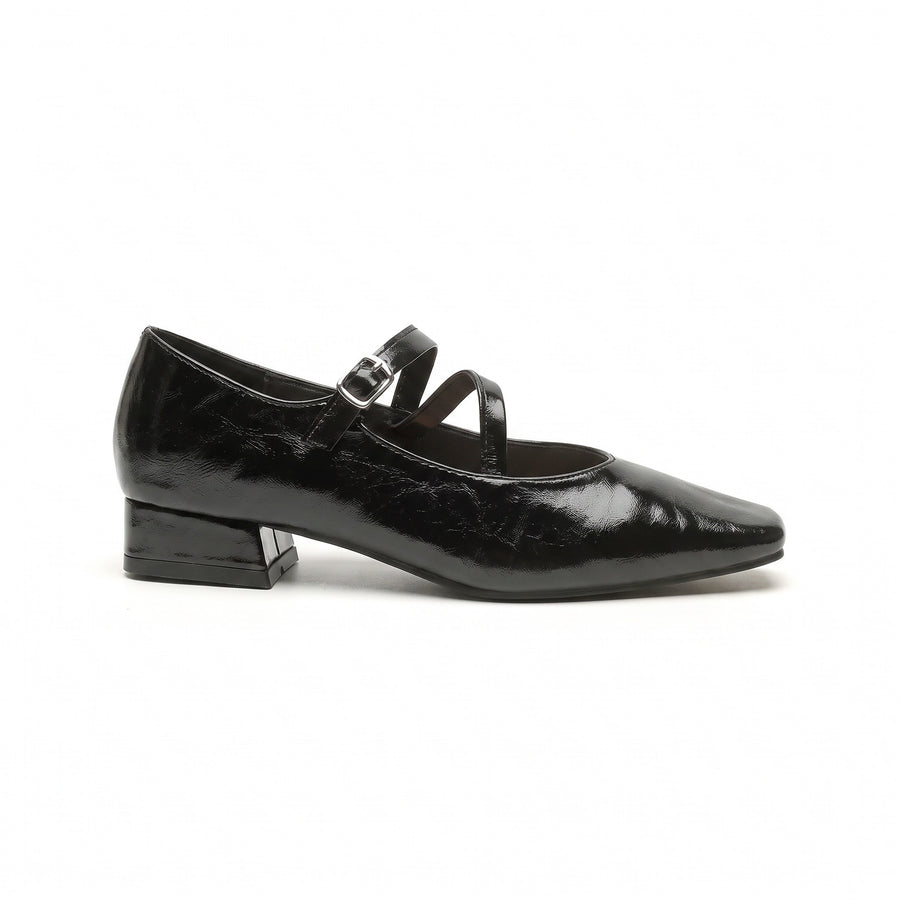 Ava | Women's Square-Toe Faux Leather Mary Janes