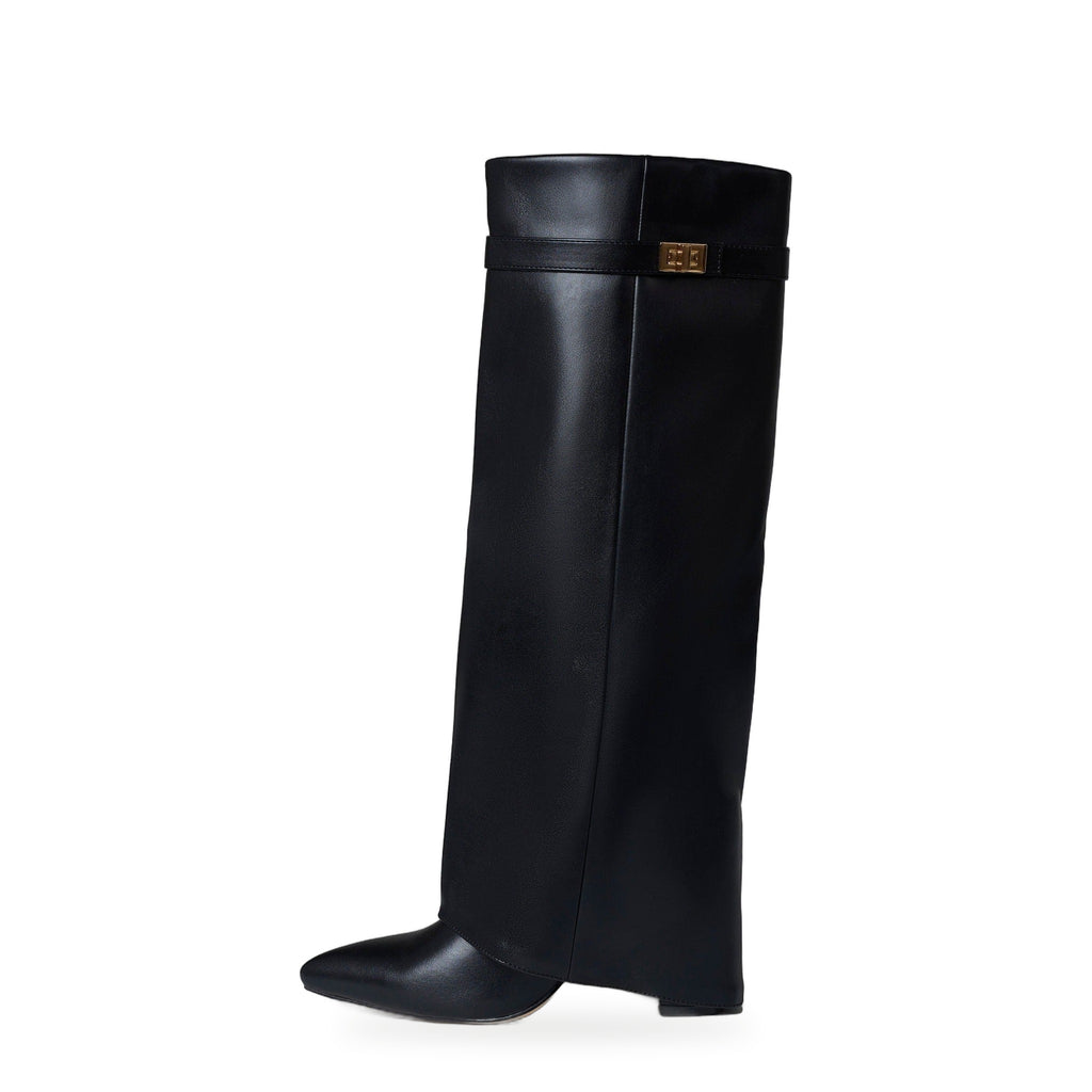 Lily | Women's Fold-Over Knee-High Boots