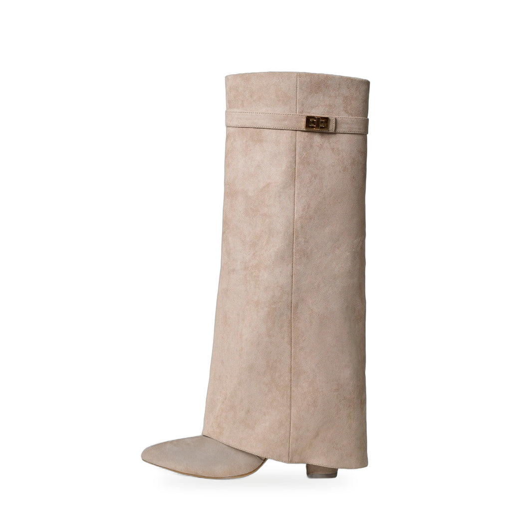 Donna | Women's Fold-Over Knee-High Boots
