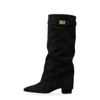 Lily | Women's Block Heel Knee-High Boots
