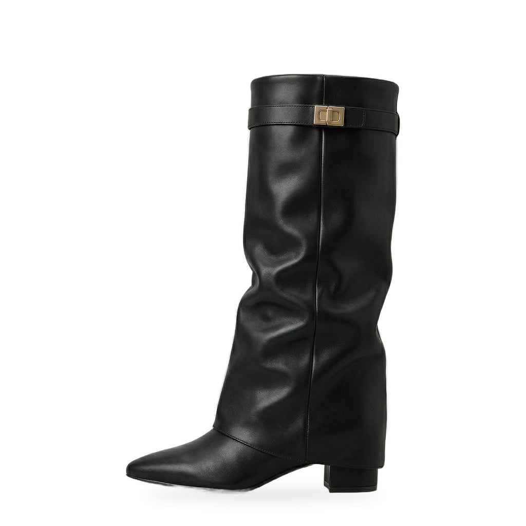 Lily | Women's Block Heel Knee-High Boots