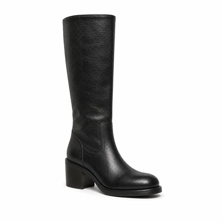 Violet | Women's Pull-On Block Heel Knee-High Boots
