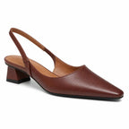 Lesley | Women's Pointed Toe Slingback Heels