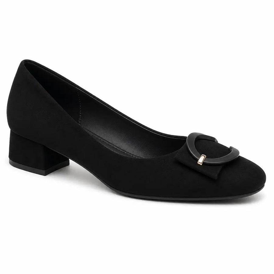 Jane | Women's Square-Toe Suede Flats