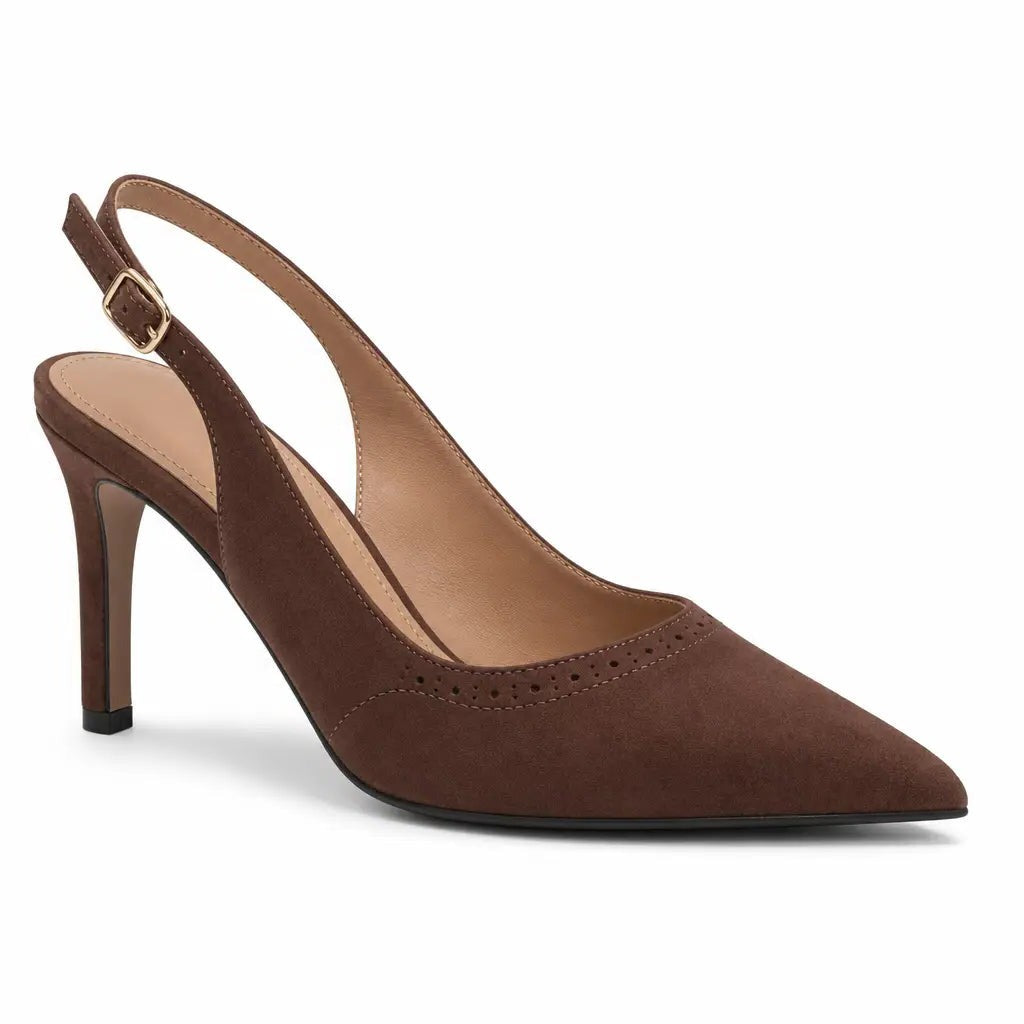 Abigail | Women's Refined Faux Leather Block Heels