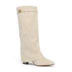Greta | Women's Fold-Over Knee-High Boots
