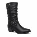 Cecilia | Women's Studded Slouch Knee-High Boots