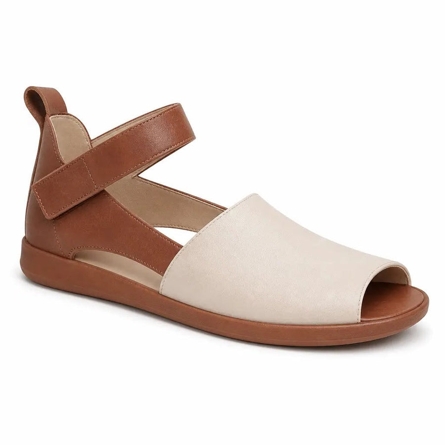 Orlienne | Women's Soft Strap Leather Flats