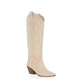 Eliza | Women's Embroidered Knee-High Boots