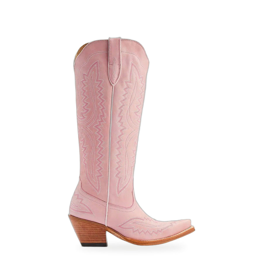 Christine | Women's Embroidered Knee-High Boots
