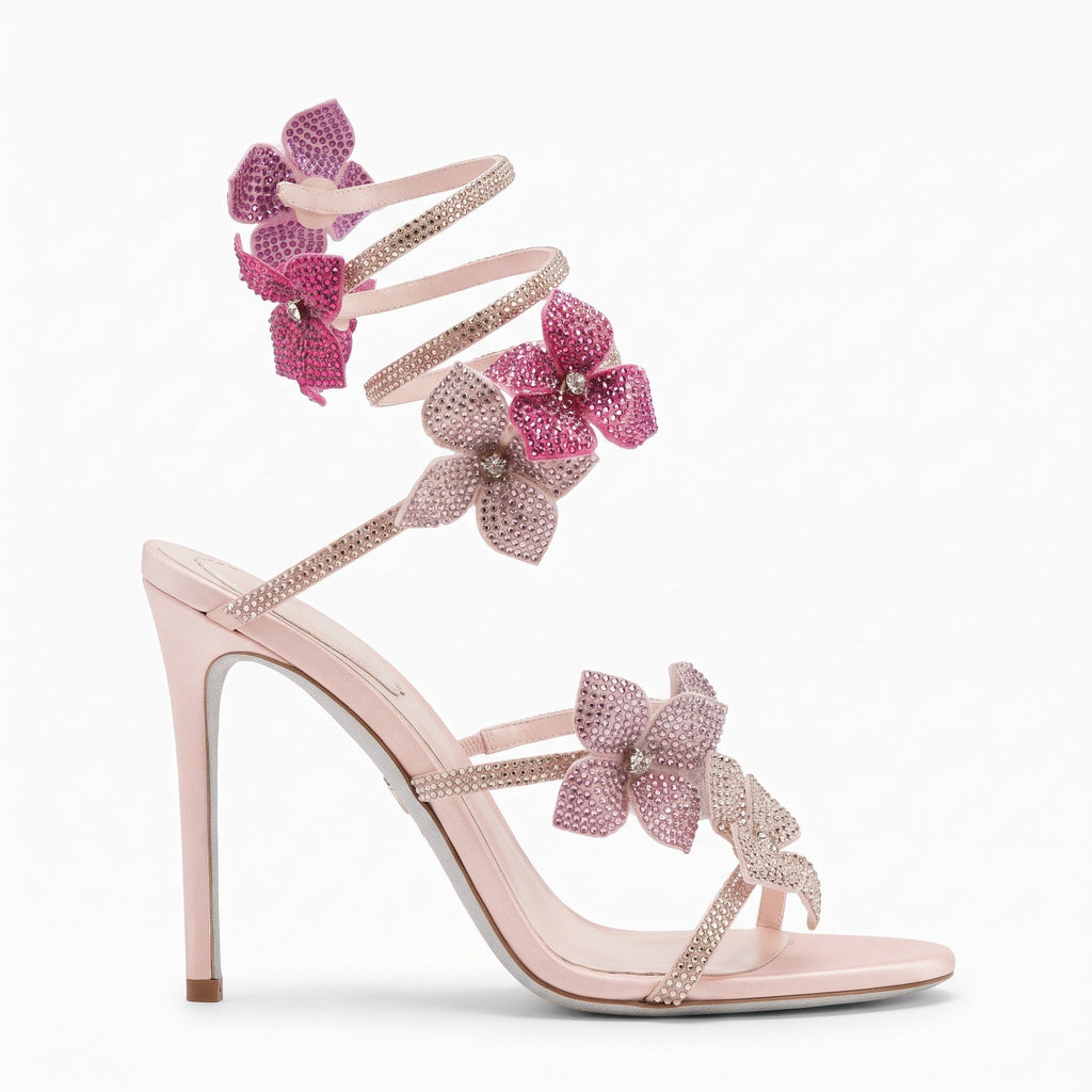 Autumn | Women's Rhinestone Wrap Stiletto Heels