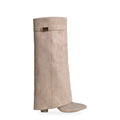 Donna | Women's Fold-Over Knee-High Boots