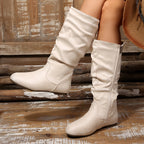 Juliet Womens Slouched Mid-Calf Boots