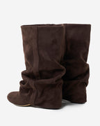 Rose Womens Slouchy Knee High Boots